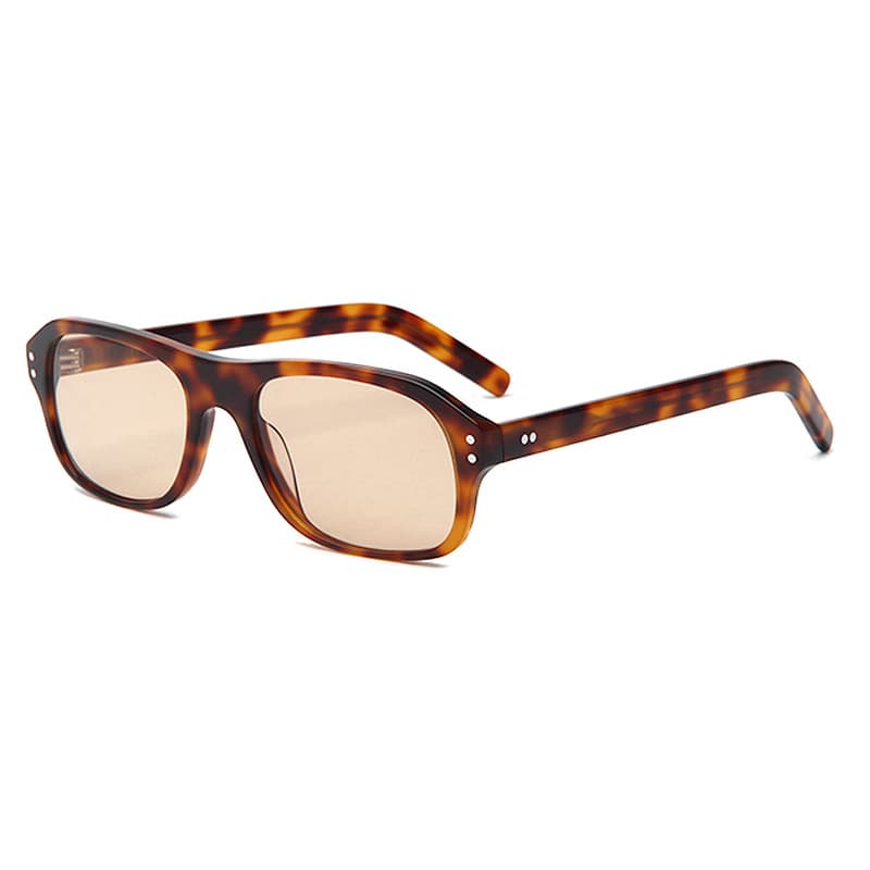Unisex Retro Oval Frame Sunglasses